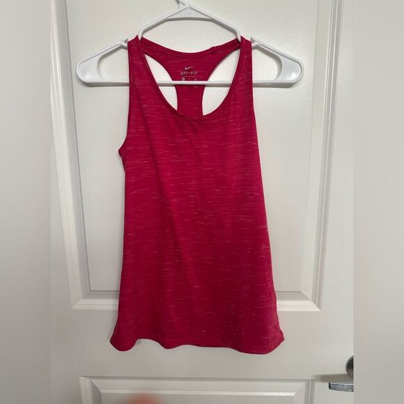 Nike Dri-Fit Pink Racerback Tank Top Size Small | Send Me an Offer - Picture 2 of 4